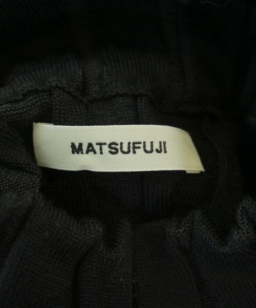 MATSUFUJI（マツフジ）スウェット 黒 サイズ:2(M位) メンズ/2200731064106