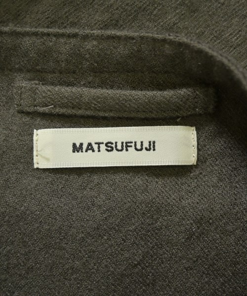 MATSUFUJI（マツフジ）カジュアルシャツ カーキ サイズ:3(XL位) メンズ/2200720131116
