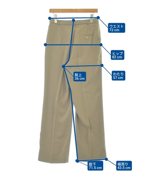 Frankie Shop（フランキーショップ）スラックス カーキ サイズ:M レディース/2200640421113