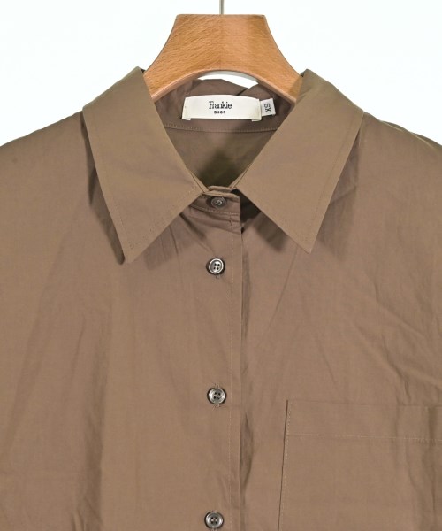 Frankie Shop（フランキーショップ）カジュアルシャツ 茶 サイズ:XS レディース/2200705542050