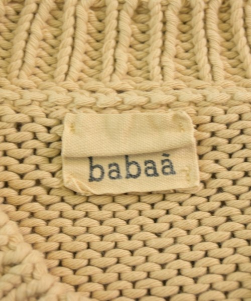 babaa（ババ）ニット・セーター ベージュ サイズ:-(XXL位) メンズ/2200729456012