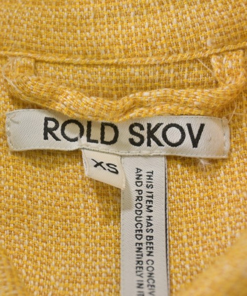 ROLD SKOV（ロードスコフ）カジュアルシャツ 黄 サイズ:XS メンズ/2200640578039