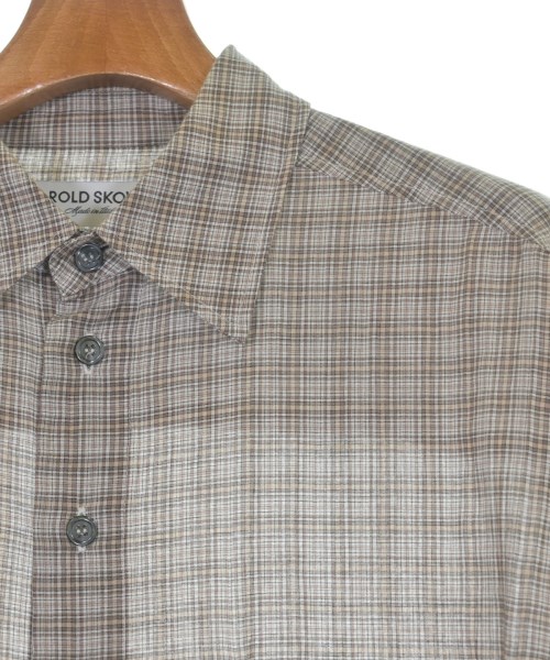 ROLD SKOV（ロードスコフ）カジュアルシャツ 茶 サイズ:S メンズ/2200623255018