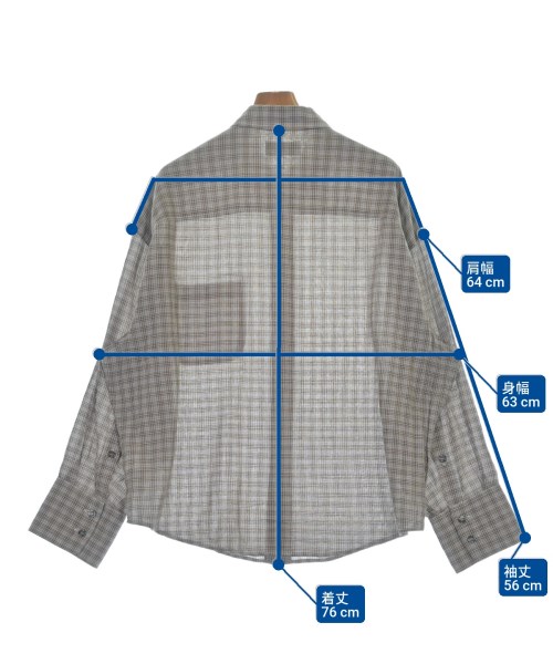 ROLD SKOV（ロードスコフ）カジュアルシャツ 茶 サイズ:S メンズ/2200623255018