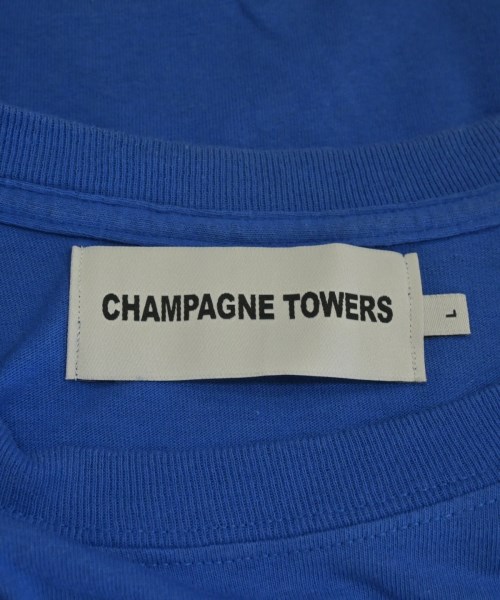 Champagne Towers（シャンパンタワーズ）Tシャツ・カットソー 青 サイズ:L メンズ/2200700512058