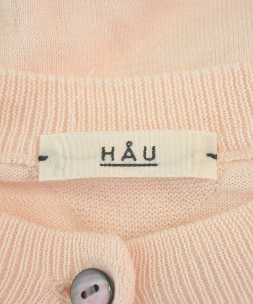 HAU（ハウ）カーディガン ピンク サイズ:F レディース/2200694623068