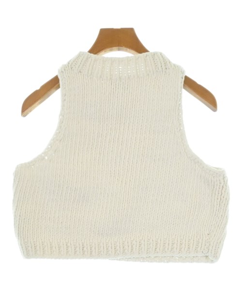 MIRSTORES（ミストアズ）ベスト 白 サイズ:S レディース/2200678615041