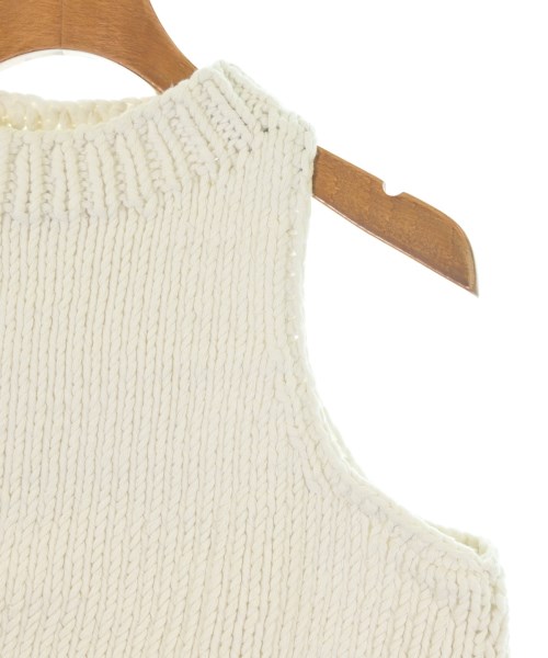 MIRSTORES（ミストアズ）ベスト 白 サイズ:S レディース/2200678615041