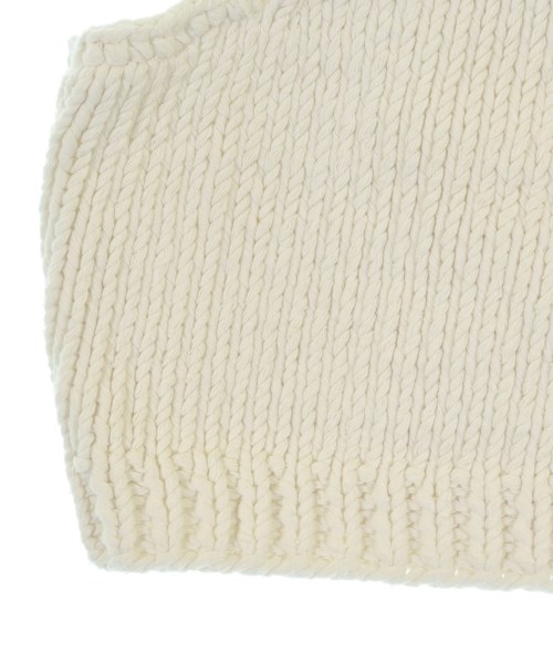 MIRSTORES（ミストアズ）ベスト 白 サイズ:S レディース/2200678615041