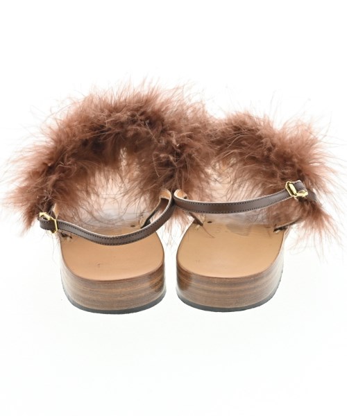 amedeocanfora（アメデオカンフォラ）サンダル 茶 サイズ:21.5cm レディース/2200638180459