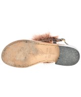amedeocanfora（アメデオカンフォラ）サンダル 茶 サイズ:21.5cm レディース/2200638180459