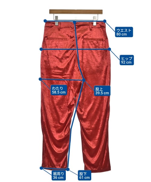 SANSE SANSE（サンセサンセ）その他 赤 サイズ:M メンズ/2200644605472