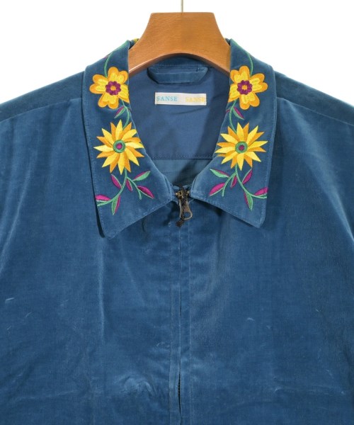 SANSE SANSE（サンセサンセ）ブルゾン 青 サイズ:L メンズ/2200673369291