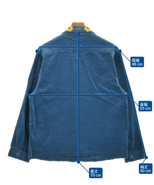 SANSE SANSE（サンセサンセ）ブルゾン 青 サイズ:L メンズ/2200673369291