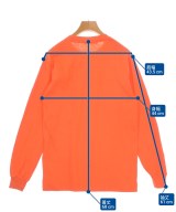 SANSE SANSE（サンセサンセ）Tシャツ・カットソー オレンジ サイズ:S レディース/2200681585089