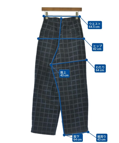 louren（ローレン）スラックス 紺 サイズ:M レディース/2200629270039