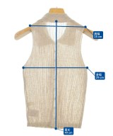 louren（ローレン）ベスト/ノースリーブ ベージュ サイズ:F レディース/2200674539389