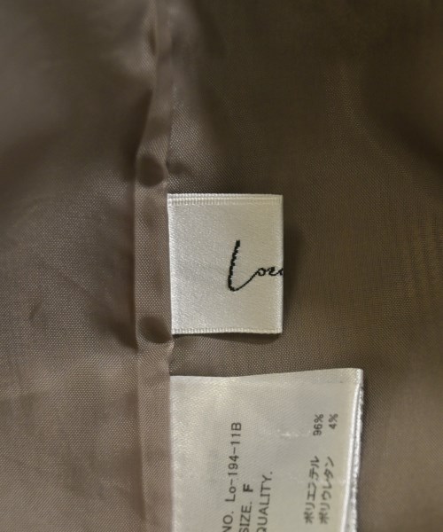 louren（ローレン）テーラードジャケット ベージュ サイズ:F レディース/2200697768087