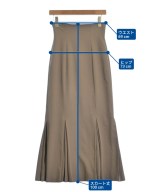 louren（ローレン）ロング・マキシ丈スカート 茶 サイズ:S レディース/2200646761015