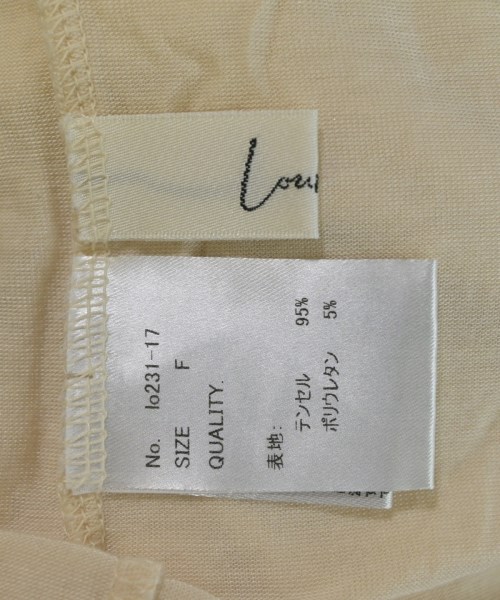 louren（ローレン）Tシャツ・カットソー ベージュ サイズ:F レディース/2200698836136