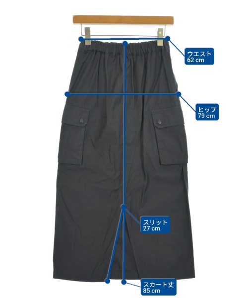Tanacana（タナカナ）ロング・マキシ丈スカート グレー サイズ:-(S位) レディース/2200648188070