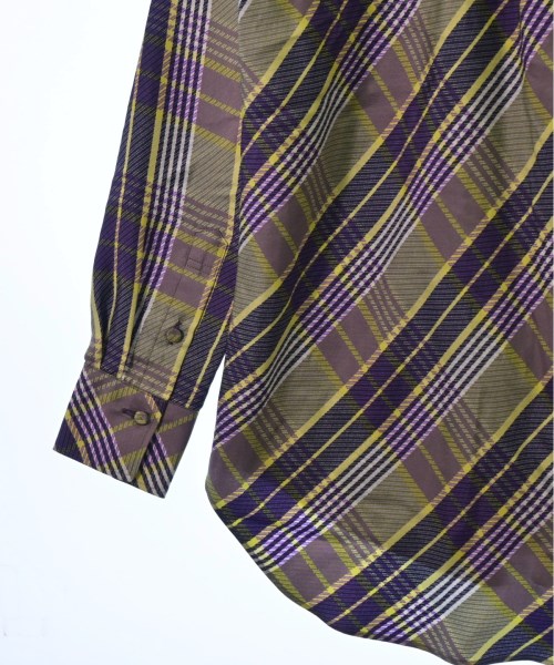 indueris（インドゥエリス）カジュアルシャツ 紫 サイズ:38(M位
