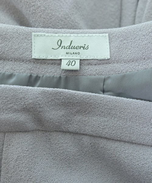 indueris（インドゥエリス）ひざ丈スカート 紫 サイズ:40(M位) レディース/2200637607032