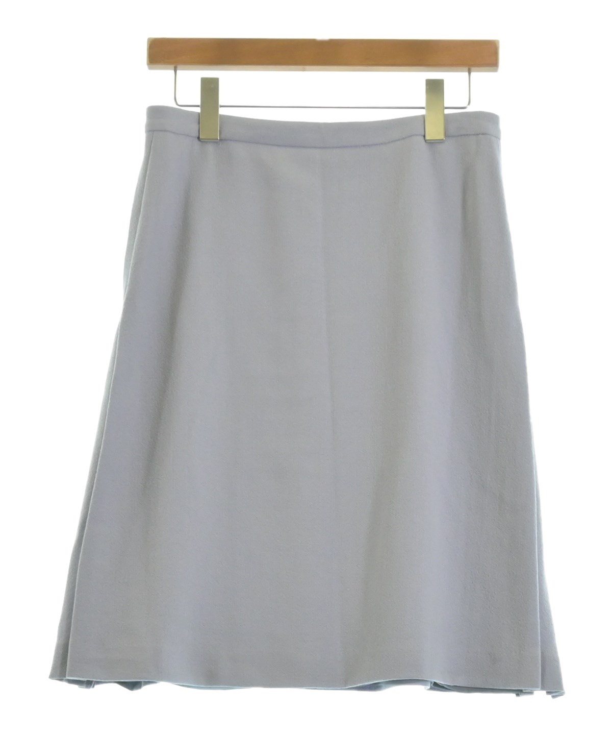 indueris（インドゥエリス）ひざ丈スカート 紫 サイズ:40(M位