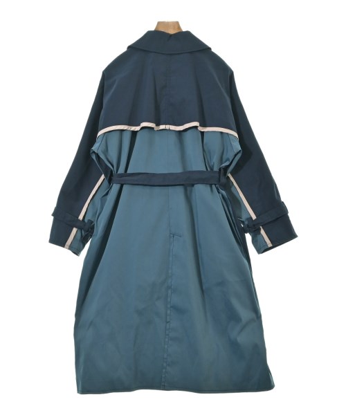 Eimee law（エイミーロウ）ステンカラーコート 紺 サイズ:38(M位) レディース/2200641063015