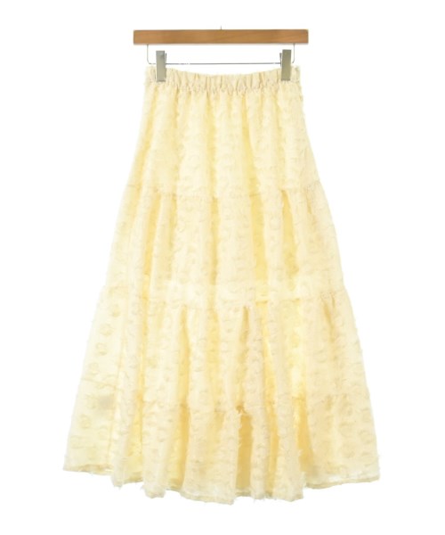 Eimee law（エイミーロウ）ロング・マキシ丈スカート 白 サイズ:38(M位) レディース/2200620936033