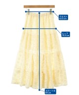 Eimee law（エイミーロウ）ロング・マキシ丈スカート 白 サイズ:38(M位) レディース/2200620936033