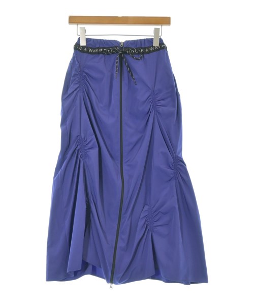 Eimee law(エイミーロウ)ロング・マキシ丈スカート 紫 サイズ:F/2200652416015