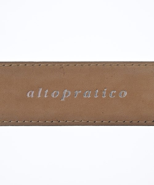 altopratico（アルトプラティコ）ベルト 緑 サイズ:110 メンズ/2200711893269