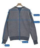 National Athletic Goods（ナショナルオーセンティックグッズ）スウェット 紺 サイズ:38(XS位) メンズ/2200434681037