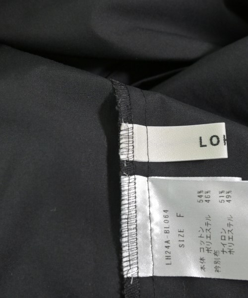 LOHEN（ローヘン）カジュアルシャツ 黒 サイズ:F レディース/2200641823015