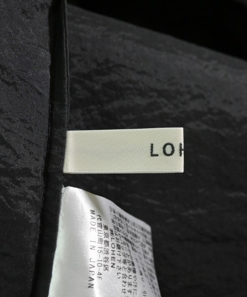 LOHEN（ローヘン）カジュアルシャツ 黒 サイズ:F レディース/2200641823022
