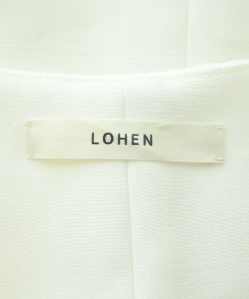 LOHEN（ローヘン）ベスト 白 サイズ:F レディース/2200689598197
