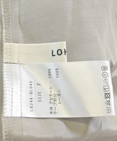 LOHEN（ローヘン）ブラウス ベージュ サイズ:F レディース/2200642421098