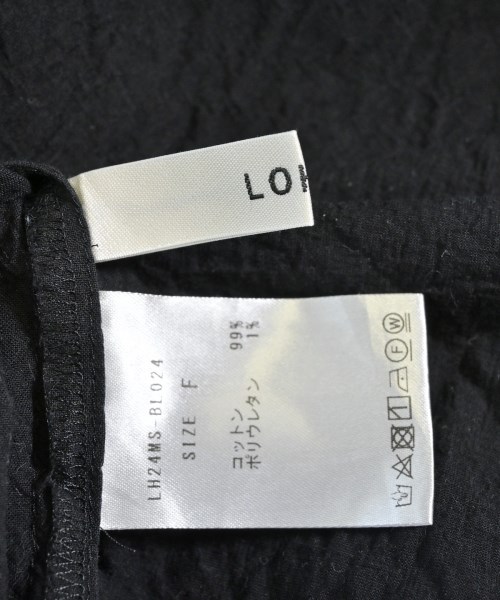 LOHEN（ローヘン）ブラウス 黒 サイズ:F レディース/2200642421210