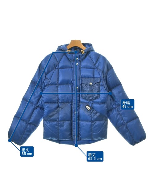 KLUANE（クルアネ）ダウンジャケット/ダウンベスト 青 サイズ:XS メンズ/2200606114110