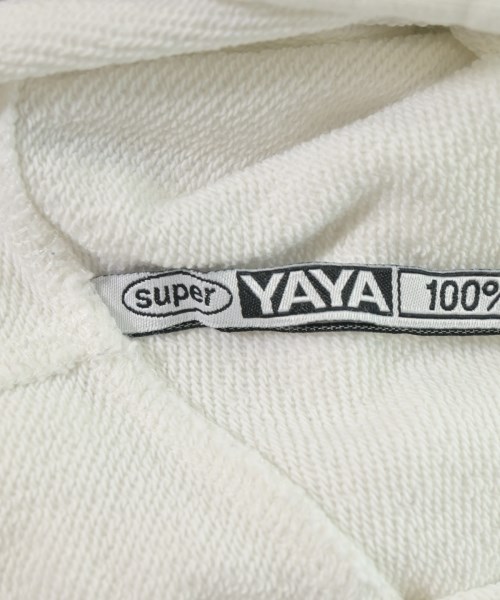 SUPER YAYA（スーパーヤヤ）パーカー 白 サイズ:XS レディース/2200657008048