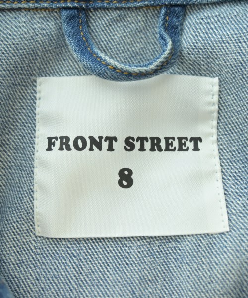FRONT STREET 8（フロントストリート8）デニムジャケット 紺 サイズ:40(M位) レディース/2200701375089