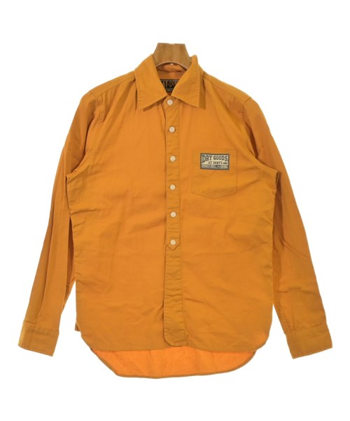 AT-DIRTY(アットダーティー)カジュアルシャツ 黄 サイズ:M/2200661674130