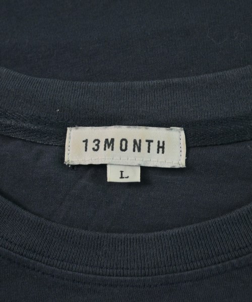 13MONTH（サーティーンマンス）Tシャツ・カットソー 紺 サイズ:L レディース/2200613414029