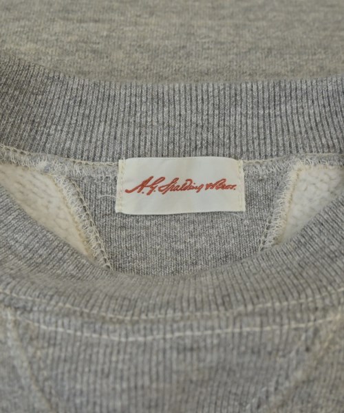 A.G.SPALDING & BROS（エージースポルディングアンドブロス）スウェット グレー サイズ:36(XS位) メンズ/2200644165037