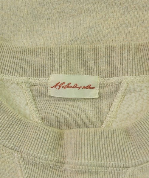 A.G.SPALDING & BROS（エージースポルディングアンドブロス）スウェット ベージュ サイズ:36(XS位) メンズ/2200676254358