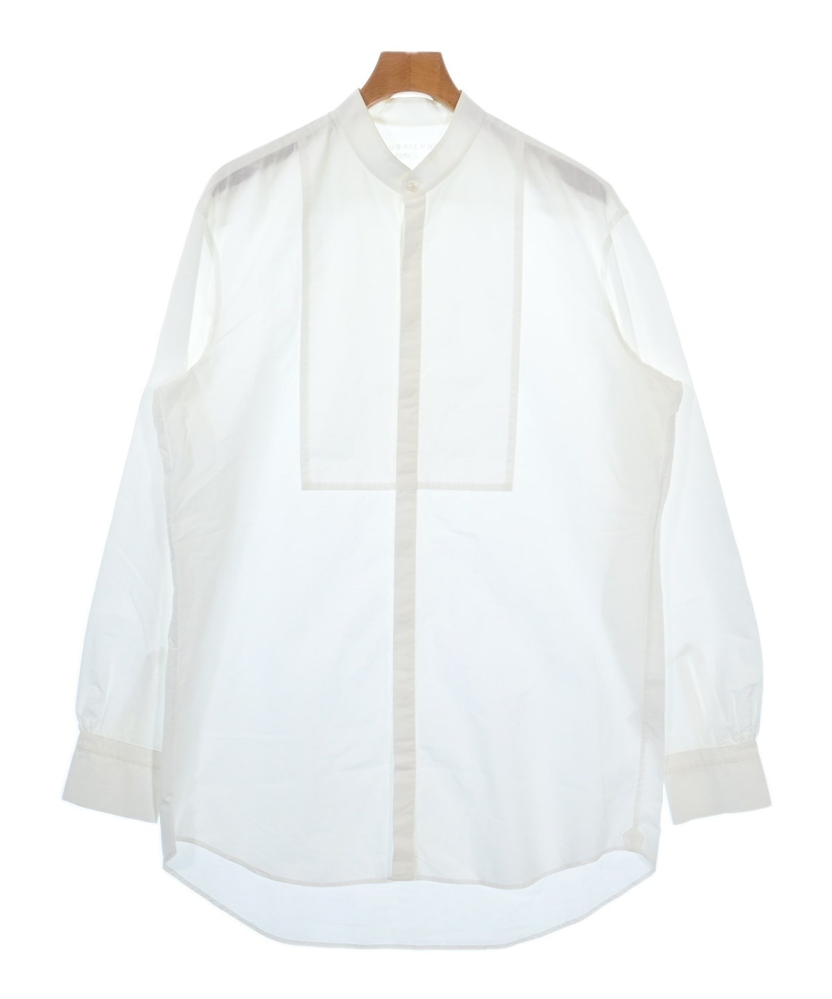 新品タグ付き　BOURRIENNE ParisX ブリエンヌ　カクテルシャツ BOURRIENNE Paris X（ブリエンヌパリディス）カジュアルシャツ 白