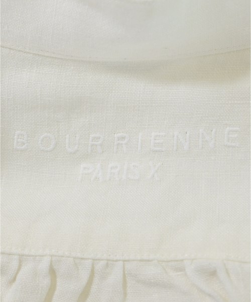 BOURRIENNE Paris X（ブリエンヌパリディス）カジュアルシャツ 白 サイズ:M メンズ/2200598594563
