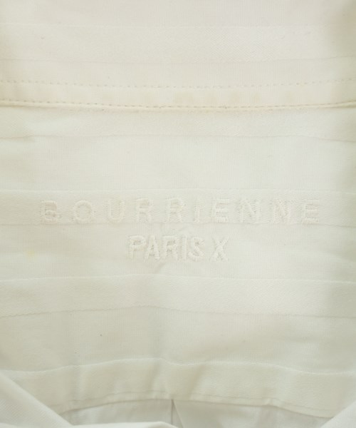 BOURRIENNE Paris X（ブリエンヌパリディス）カジュアルシャツ 白 サイズ:M メンズ/2200615779065