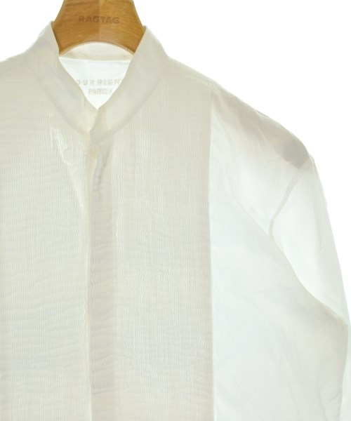 BOURRIENNE Paris X（ブリエンヌパリディス）カジュアルシャツ 白 サイズ:S メンズ/2200676016260